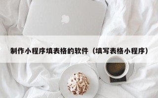 伊犁哈萨克制作小程序填表格的软件（填写表格小程序）